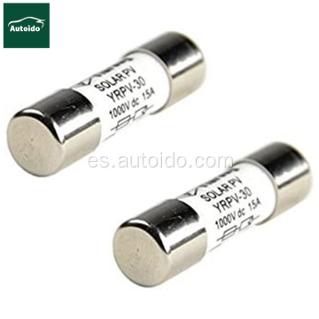 Cerámica 15A DC 1000V 10x38 mm golpe rápido